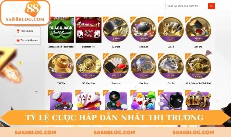 ty le cuoc hap dan nhat thi truong Tỷ lệ cược hấp dẫn nhất thị trường dành cho người chơi